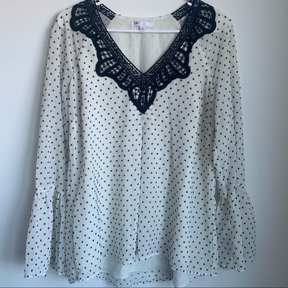 Daniel Rainn White Blouse